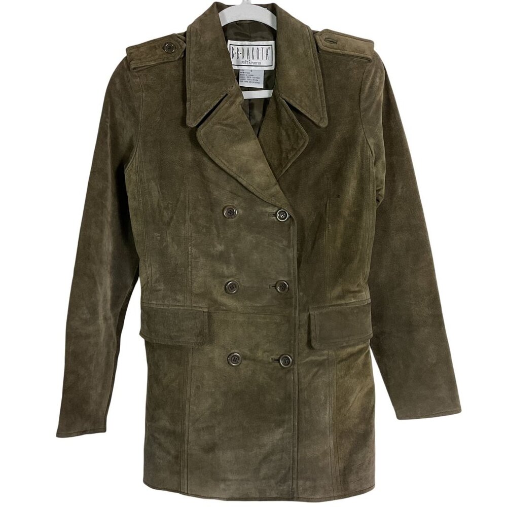 BB Dakota Pret-a-Porter suede jacket, Women's Small, 100% Leather